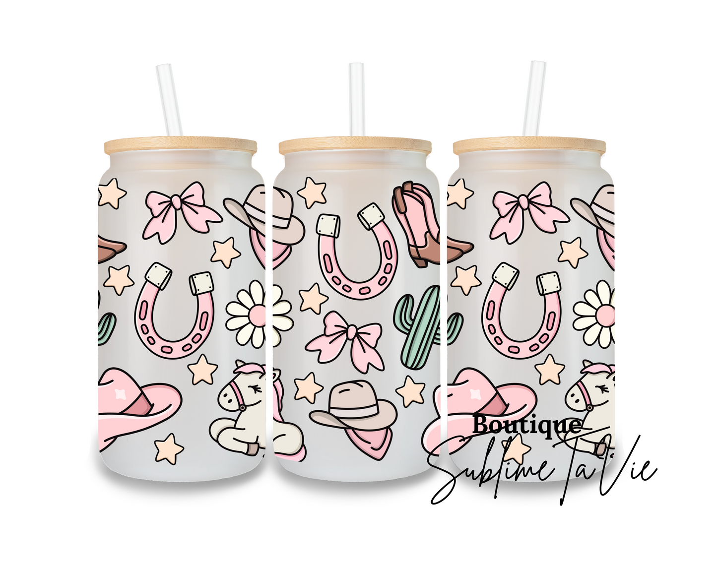 Gobelet givré country girl