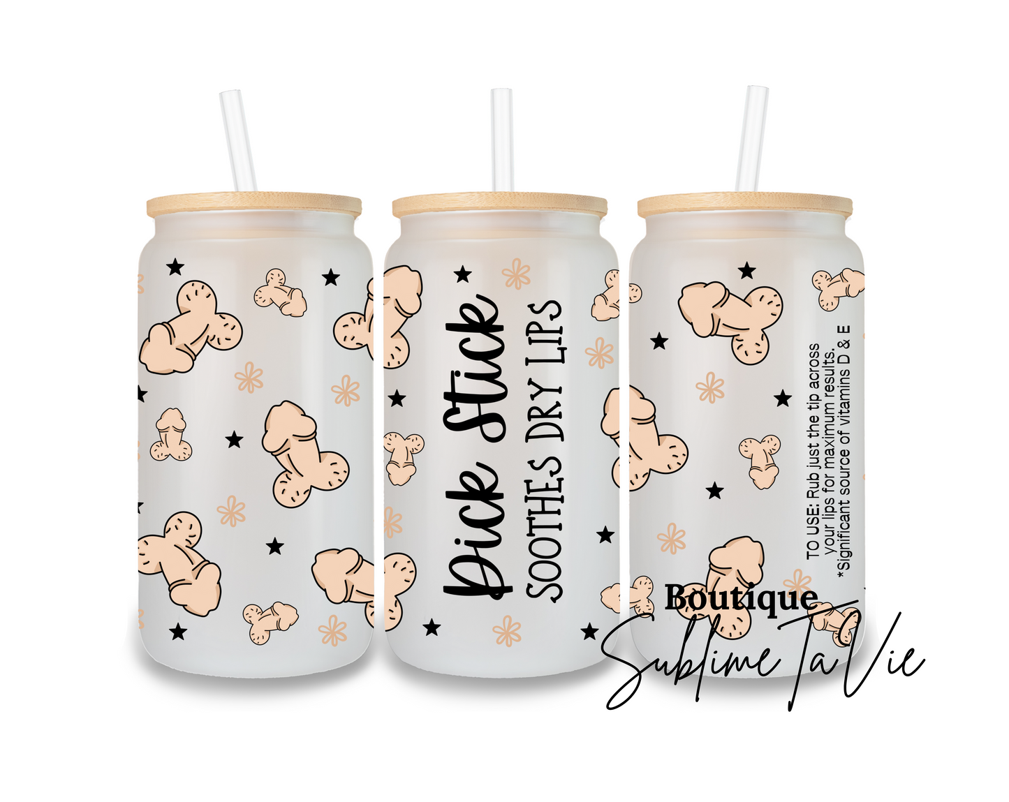 Gobelet givré humoristique