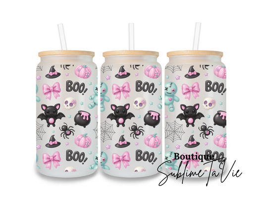 Gobelet givré boo mignon