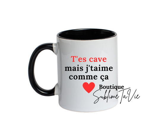 Tasse humoristique amour