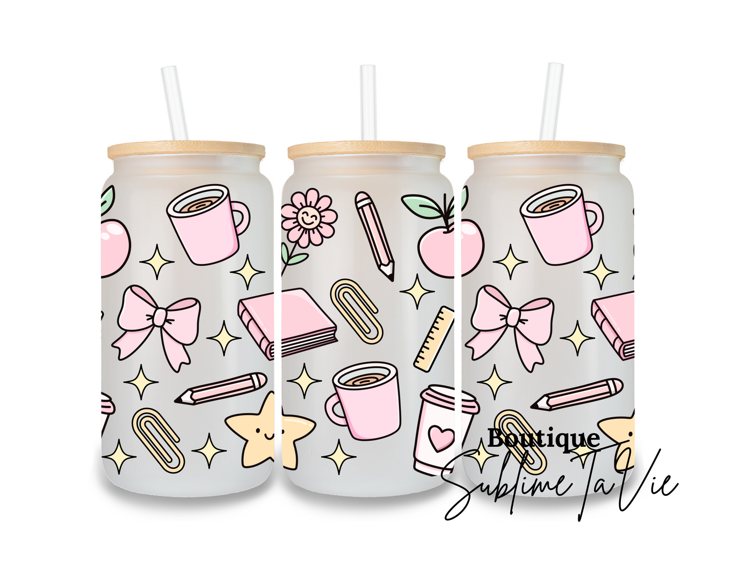 Gobelet givré école