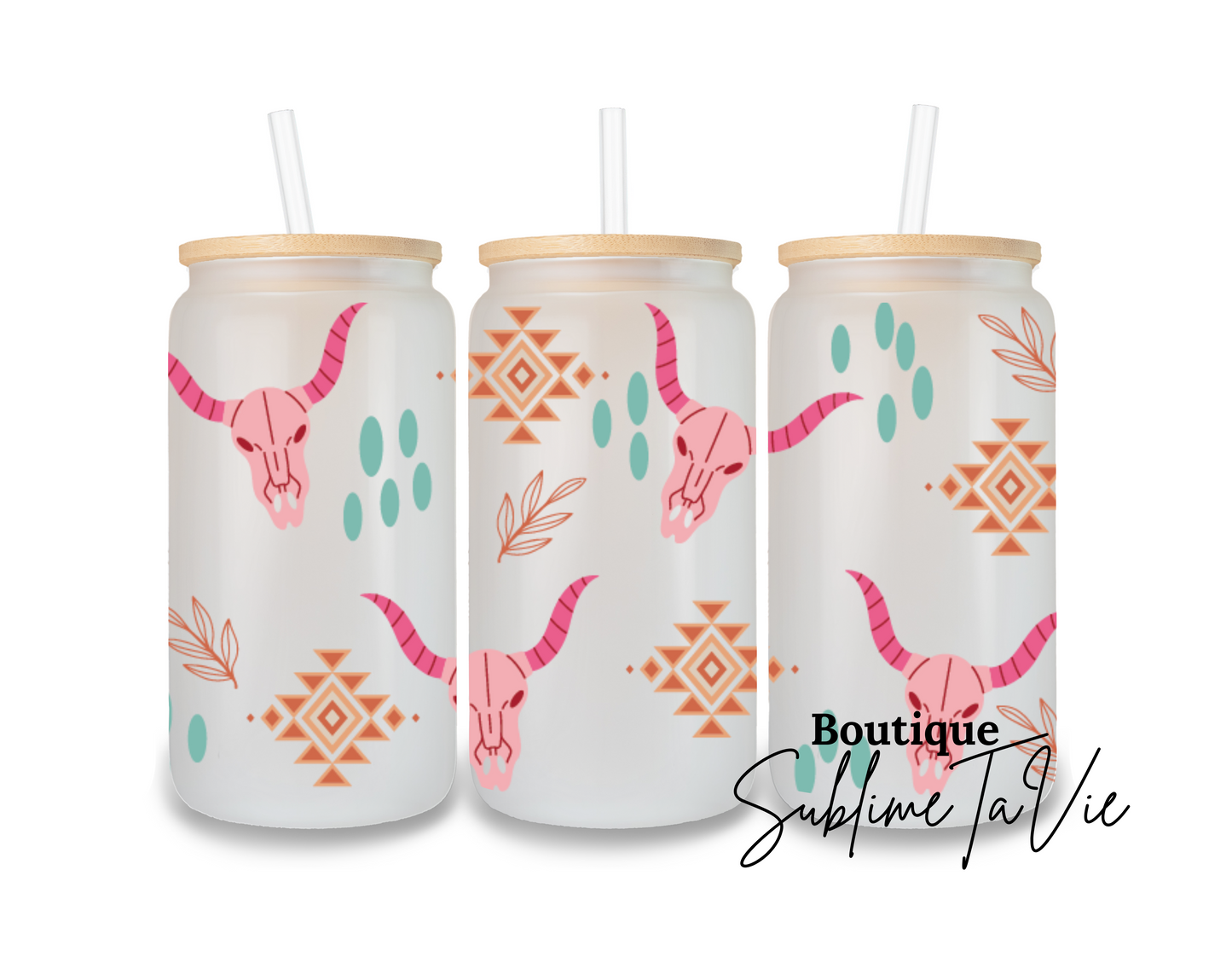 Gobelet givré country aesthetique