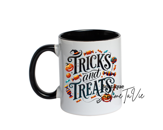 Tasse bonbon ou un sort