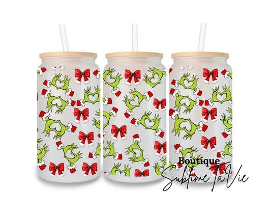 Gobelet givré Noël