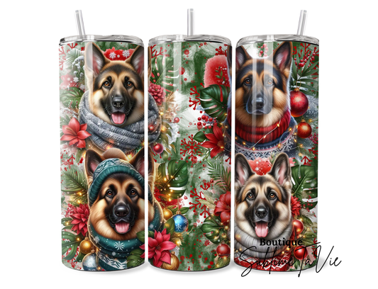 Tumbler berger allemand noël