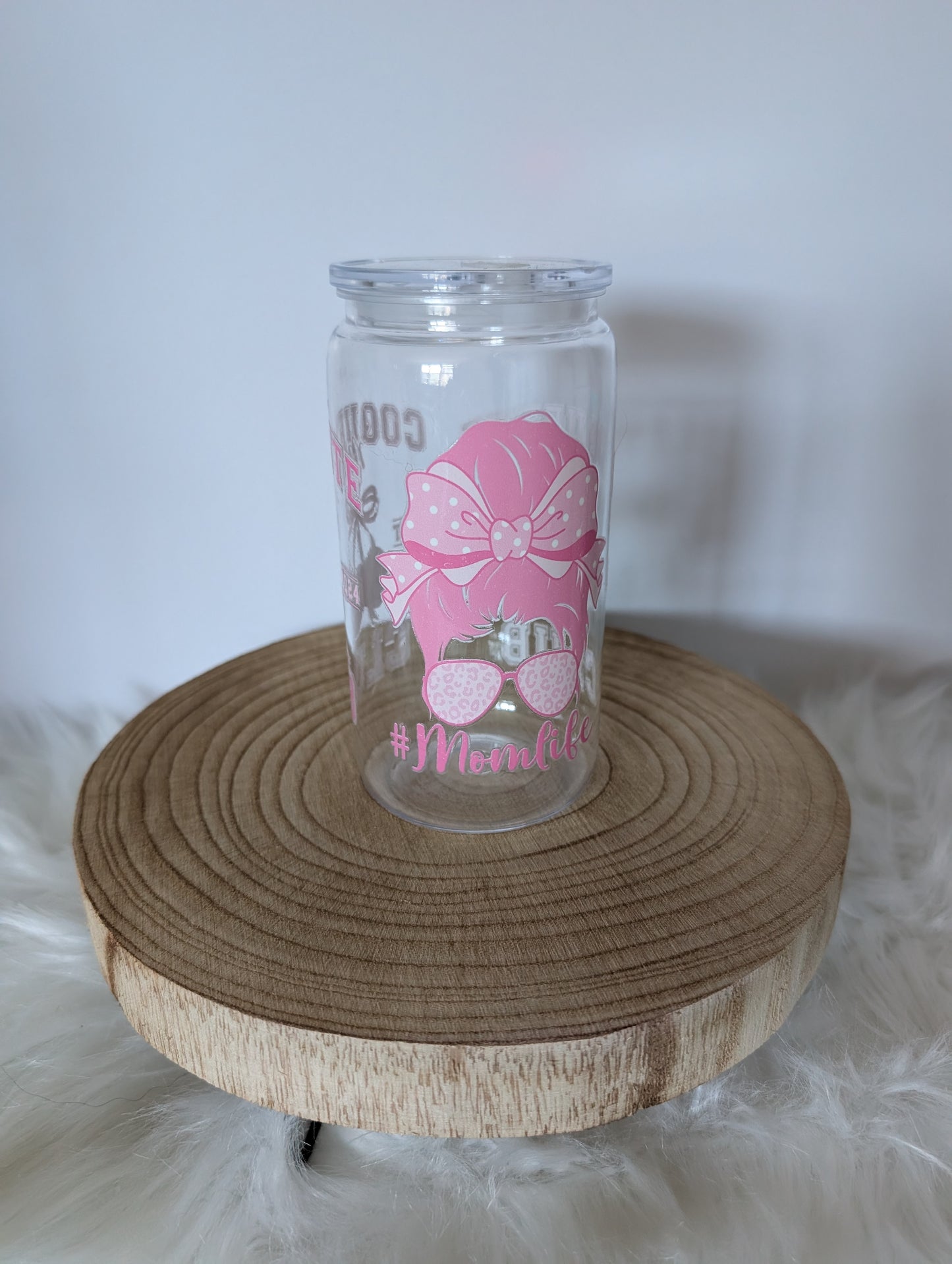 Gobelet plastique uv dtf